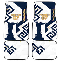 Ecuador Football Car Mats La Tricolors 2024 Virgen de El Panecillo LT7 - Wonder Print Shop