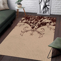 Cowboys Wild West Area Rug Cow Prints - Wonder Print Shop