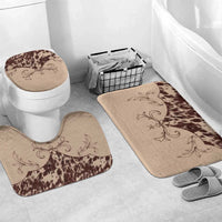 Cowboys Wild West Bathroom Set Cow Prints - Wonder Print Shop