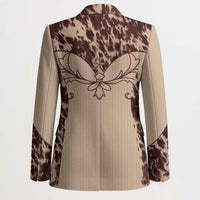 Cowboys Wild West Blazer Cow Prints - Wonder Print Shop