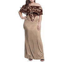 Cowboys Wild West Family Matching Off Shoulder Maxi Dress and Hawaiian Shirt Cow Prints - Wonder Print Shop