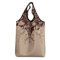 Cowboys Wild West Grocery Bag Cow Prints - Wonder Print Shop