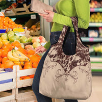 Cowboys Wild West Grocery Bag Cow Prints - Wonder Print Shop