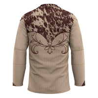 Cowboys Wild West Hockey Jersey Cow Prints - Wonder Print Shop