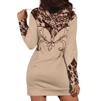 Cowboys Wild West Hoodie Dress Cow Prints - Wonder Print Shop