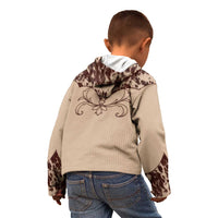 Cowboys Wild West Kid Hoodie Cow Prints - Wonder Print Shop