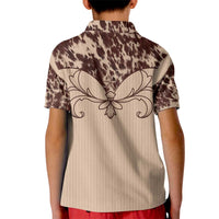 Cowboys Wild West Kid Polo Shirt Cow Prints - Wonder Print Shop