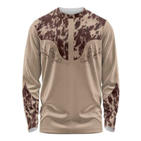 Cowboys Wild West Long Sleeve Shirt Cow Prints - Wonder Print Shop