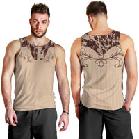 Cowboys Wild West Men Tank Top Cow Prints - Wonder Print Shop