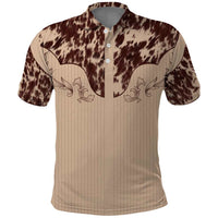 Cowboys Wild West Polo Shirt Cow Prints - Wonder Print Shop