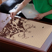 Cowboys Wild West Puzzle Cow Prints - Wonder Print Shop