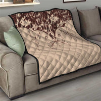 Cowboys Wild West Quilt Cow Prints - Wonder Print Shop