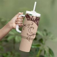 Cowboys Wild West Tumbler With Handle Cow Prints - Wonder Print Shop