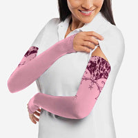 Cowboys Wild West Arm Sleeves Pink Cow Prints - Wonder Print Shop