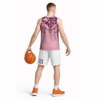 Cowboys Wild West Basketball Jersey Pink Cow Prints - Wonder Print Shop