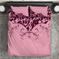 Cowboys Wild West Bedding Set Pink Cow Prints - Wonder Print Shop