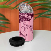 Cowboys Wild West 4 in 1 Can Cooler Tumbler Pink Cow Prints - Wonder Print Shop