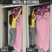 Cowboys Wild West Door Cover Pink Cow Prints - Wonder Print Shop