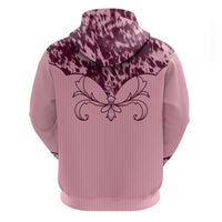 Cowboys Wild West Hoodie Pink Cow Prints - Wonder Print Shop