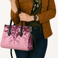 Cowboys Wild West Leather Bag Pink Cow Prints - Wonder Print Shop