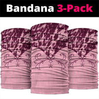 Cowboys Wild West Neck Gaiter Pink Cow Prints - Wonder Print Shop