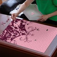 Cowboys Wild West Puzzle Pink Cow Prints - Wonder Print Shop