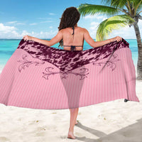 Cowboys Wild West Sarong Pink Cow Prints - Wonder Print Shop