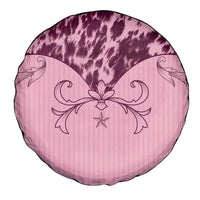 Cowboys Wild West Spare Tire Cover Pink Cow Prints - Wonder Print Shop