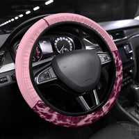 Cowboys Wild West Steering Wheel Cover Pink Cow Prints - Wonder Print Shop