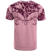 Cowboys Wild West T Shirt Pink Cow Prints - Wonder Print Shop