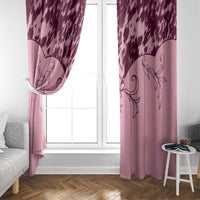 Cowboys Wild West Window Curtain Pink Cow Prints - Wonder Print Shop