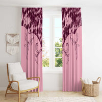 Cowboys Wild West Window Curtain Pink Cow Prints - Wonder Print Shop