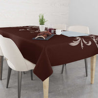 Cowboys Wild West Tablecloth Dark Brown Cow Prints - Wonder Print Shop