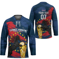 Cape Verde - WC2026 Dark Horse Custom Hockey Jersey Our Time Our Story