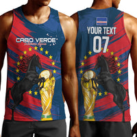 Cape Verde - WC2026 Dark Horse Custom Men Tank Top Our Time Our Story