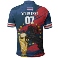 Cape Verde - WC2026 Dark Horse Custom Polo Shirt Our Time Our Story