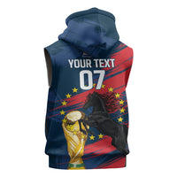 Cape Verde - WC2026 Dark Horse Custom Sleeveless Hoodie Our Time Our Story
