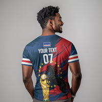Cape Verde - WC2026 Dark Horse Custom T shirt Our Time Our Story