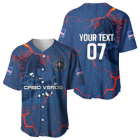 Cape Verde Football WC26 Custom Baseball Jersey Dark Horse Rising