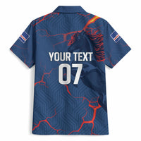 Cape Verde Football WC26 Custom Hawaiian Shirt Dark Horse Rising