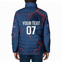 Cape Verde Football WC26 Custom Padded Jacket Dark Horse Rising
