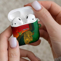 Guyana Cricket Amazon Warriors Personalized AirPods Case Fierce Jaguars - Wonder Print Shop