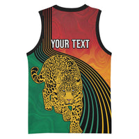 Guyana Cricket Amazon Warriors Personalized Basketball Jersey Fierce Jaguars - Wonder Print Shop