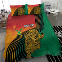 Guyana Cricket Amazon Warriors Personalized Bedding Set Fierce Jaguars - Wonder Print Shop