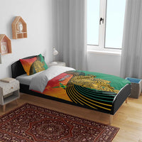 Guyana Cricket Amazon Warriors Personalized Bedding Set Fierce Jaguars - Wonder Print Shop