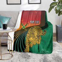 Guyana Cricket Amazon Warriors Personalized Blanket Fierce Jaguars - Wonder Print Shop
