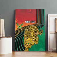 Guyana Cricket Amazon Warriors Personalized Canvas Wall Art Fierce Jaguars - Wonder Print Shop