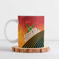 Guyana Cricket Amazon Warriors Personalized Ceramic Mug Fierce Jaguars - Wonder Print Shop