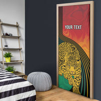 Guyana Cricket Amazon Warriors Personalized Door Cover Fierce Jaguars - Wonder Print Shop
