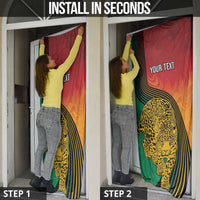 Guyana Cricket Amazon Warriors Personalized Door Cover Fierce Jaguars - Wonder Print Shop